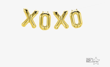 Xoxo Banner Balloons Transparent, HD Png Download, Free Download