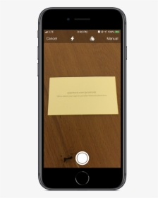 Iphone 8 Displaying The Ios Document Scanner Which - Visionkit Ios, HD Png Download, Free Download
