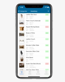Inventory Management Ios App, HD Png Download, Free Download