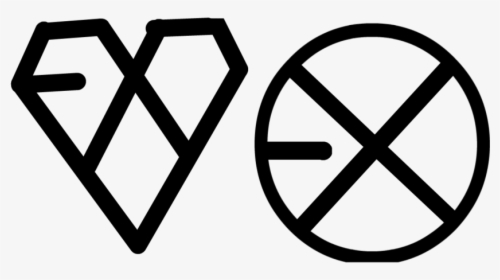 Transparent Exo Logo Png - Exo Xoxo Logo Png, Png Download, Free Download