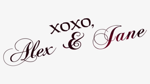 Xoxo Alex And Jane, HD Png Download, Free Download
