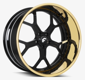 Gold And Black Rims, HD Png Download, Free Download