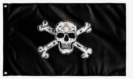 Black Flag Football Wall Flag - One Piece Law Flag, HD Png Download, Free Download