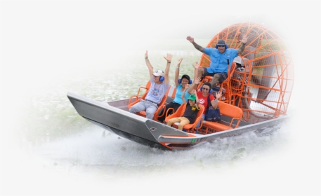 Best Airboat Rides In Orlando Florida Orange Airboat - Airboat Rides, HD Png Download, Free Download
