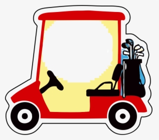 Golf Cart - Clipart Golf Cart Image Cartoon, HD Png Download, Free Download