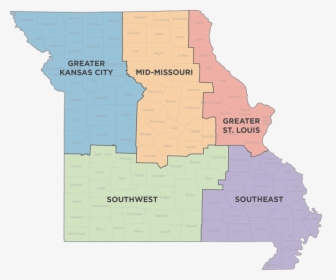 Picture - Map Of Missouri, HD Png Download, Free Download