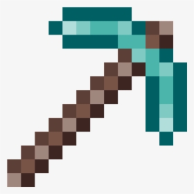Font,pickaxe,logo - Draw A Minecraft Pickaxe, HD Png Download, Free Download