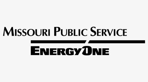 Missouri Public Service Logo Black And White - Nrj Group, HD Png Download, Free Download