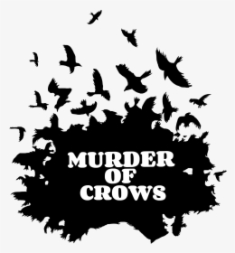 Murder Of Crows - Murder Of Crows Png, Transparent Png, Free Download