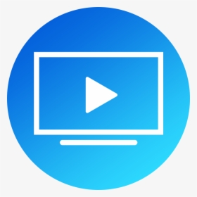 Live Stream Icon Blue, HD Png Download, Free Download