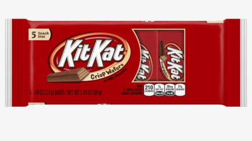 Kit Kat, Crisp Wafer Milk Chocolate Candy Bars Snack - Kit Kat Bar, HD Png Download, Free Download