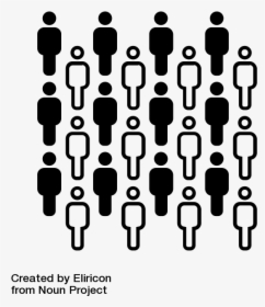 Black And White People Icon, HD Png Download, Free Download