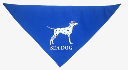 Blue Sea Dog Bandana - Dalmatian, HD Png Download, Free Download