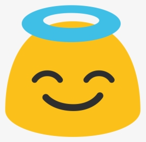 Angel Emoji Android Png, Transparent Png, Free Download