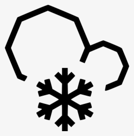Cloud Snow Frosty - Snowflake Computer Icons, HD Png Download, Free Download