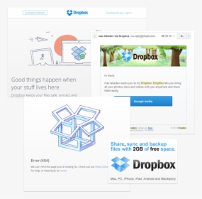 Dropbox , Png Download - Dropbox, Transparent Png, Free Download