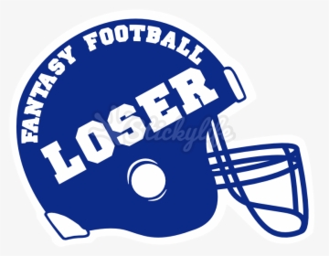 Fantasy Football Loser Car Magnet - Fantasy Football Loser Helmet, HD Png Download, Free Download