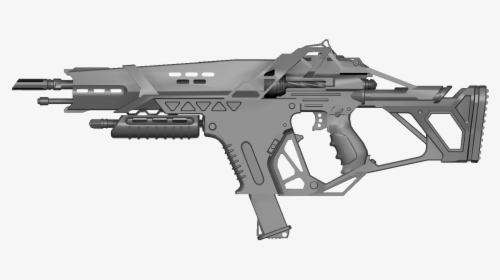 Burst Rifle - Deathgarden Stalker Weapon, HD Png Download, Free Download