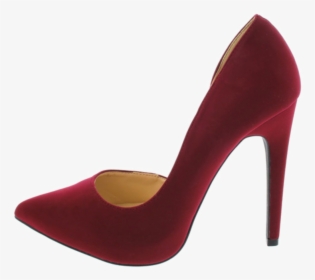 Prom Heels Png Transparent Image - Burgundy High Heels Png, Png Download, Free Download