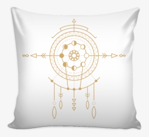 Official Moon Phase Tribal Pillow Cover - Like To Stay In Bed Reading It's Too Peopley Outside, HD Png Download, Free Download