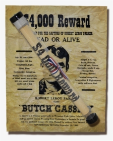 Butch Cassidy Wanted Poster, HD Png Download, Free Download