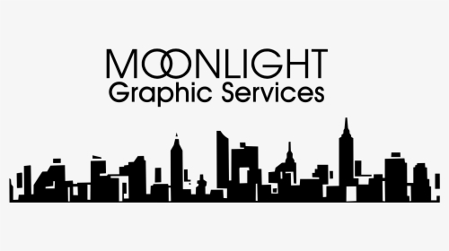 Moonlight Graphic Services Logo Png Transparent - Skyline, Png Download, Free Download