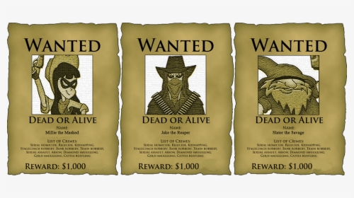Buy John Wesley Hardin Wanted Poster Western Outlaw - Anime Wanted Poster Template, HD Png Download, Free Download