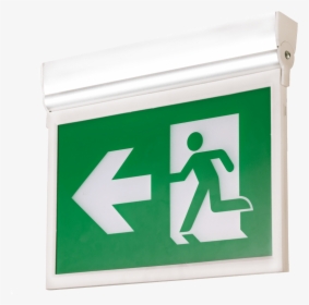 Self-powered Swing Type Led Running Man Exit Sign - Emergency Exit Right Arrow Luminescent, HD Png Download, Free Download