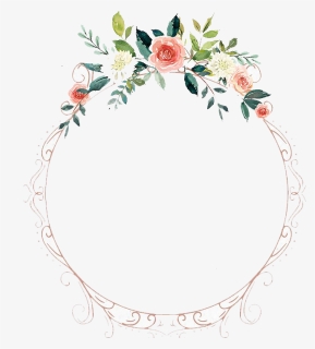 Flowers In The Moonlight Png - Circle, Transparent Png, Free Download