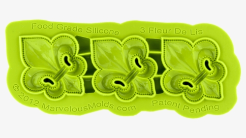 3 Fleur De Lis Marvelous Mold , Png Download - Label, Transparent Png, Free Download