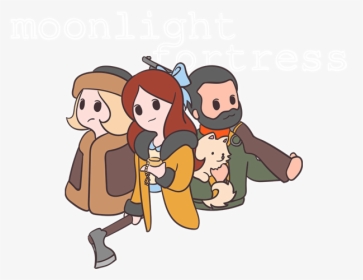 Moonlight Fortress - Cartoon, HD Png Download, Free Download