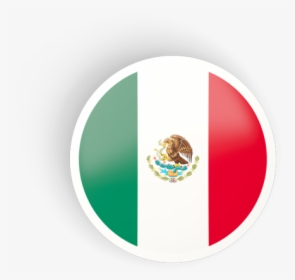 Mexico Flag Icon Png - Mexico Round Flag Icon, Transparent Png, Free Download