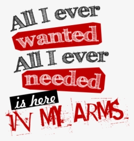 All I Ever Wanted Png Graphic Cave - Poster, Transparent Png, Free Download