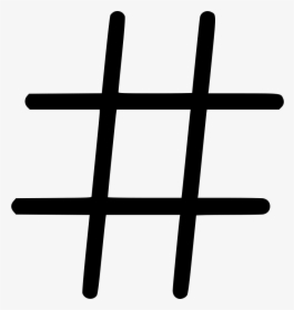 Hashtag Hex Sign - Hashtag Sign Icon, HD Png Download, Free Download