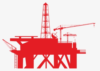 Transparent Refinery Clipart - Transparent Oil Rig Clipart, HD Png Download, Free Download