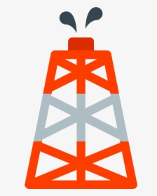 Oil Rig Icon - Drilling Rig, HD Png Download, Free Download