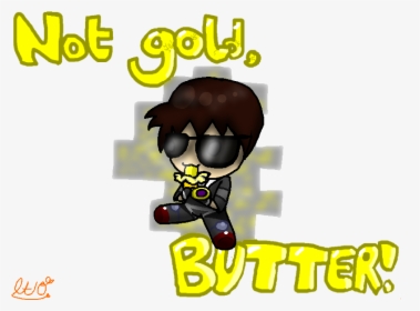 Drawn Minecraft Butter Skydoesminecraft - Cartoon, HD Png Download, Free Download