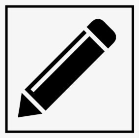 Written Blog Shown By This Pencil - Pen Edit Icon, HD Png Download, Free Download