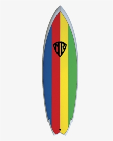 Colored Surfboard - Surfboard, HD Png Download, Free Download