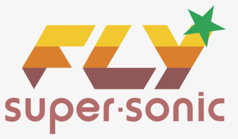 Fly Super Sonic Logo Png Transparent - Graphic Design, Png Download, Free Download