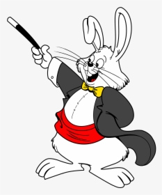 Magician Rabbit Clipart Www Pixshark Com Images Pulling - Rabbit Magic Png, Transparent Png, Free Download