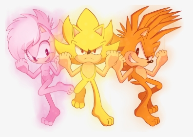 Attireless Super Sonic Underground - Cartoon, HD Png Download, Free Download