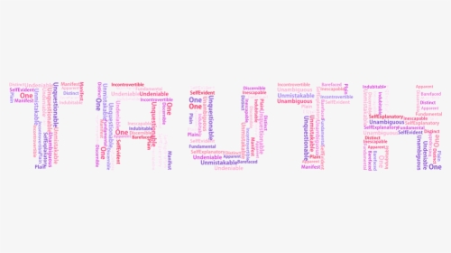 Truth, Type, Typography, Art, Brain, Chromatic - Lilac, HD Png Download, Free Download