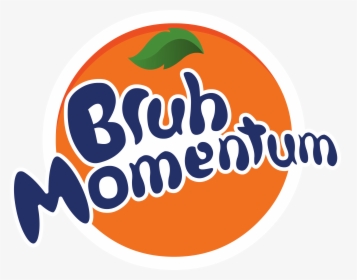 Bruh Momenum Logo Orange Font - Illustration, HD Png Download, Free Download