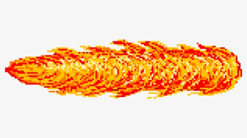 Fire Breath Png - Fire Breath Pixel Art, Transparent Png, Free Download