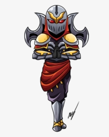 Zed The Master Of Shadows Png Transparent Images - League Of Legends Zed Chibi, Png Download, Free Download