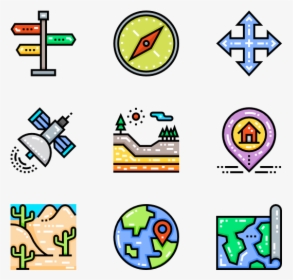 Map Road Icon Png, Transparent Png, Free Download
