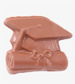 Graduation Cap & Scroll Mold - Chocolate, HD Png Download, Free Download