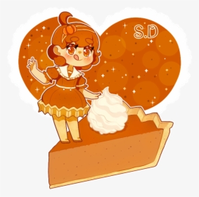 Pumpkin Pie By Vocalo - Pumpkin Pie Chibi, HD Png Download, Free Download