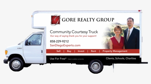 Realtor Moving Truck, HD Png Download, Free Download